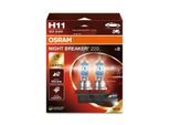 OSRAM Glühlampe, Hauptscheinwerfer NIGHT BREAKER® 220 H11 64211nb2202hb