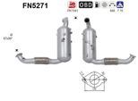 AS Ruß-/Partikelfilter, Abgasanlage fn5271 für Ford