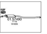 MTS Mittelschalldämpfer 0157490 für Citroën