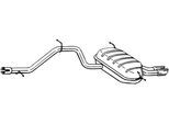BOSAL Endschalldämpfer 284645 für Skoda