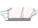 VAN WEZEL Einstiegblech 3715103 links