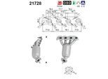 AS Katalysator 21728 für Opel