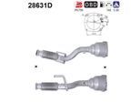 AS Katalysator 28631d für LANCIA Peugeot