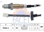 FACET Lambdasonde 108342 für MITSUBISHI SMART