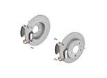 ATE Bremsensatz, Scheibenbremse 142042681 Hinterachse voll 264mm 9mm für Vaughall Opel CHEVROLET KIA