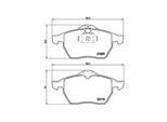 MAGNETI MARELLI Bremsbelagsatz, Scheibenbremse 363700459022 für Opel SAAB Vaughall