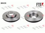 FTE Bremsscheibe 9072268 Vorderachse belüftet 286mm 26mm für Volvo