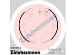 ZIMMERMANN Bremsbackensatz, Feststellbremse 109901556 Hinterachse für NISSAN