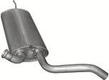 POLMO Endschalldämpfer 2140 hinten für RENAULT