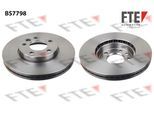 FTE Bremsscheibe 9071035 Vorderachse belüftet 308mm 30mm für VW