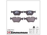 ZIMMERMANN Bremsbelagsatz, Scheibenbremse 231831959 Vorderachse für BMW