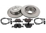 MAPCO Bremsensatz, Scheibenbremse 47788 Hinterachse belüftet 320mm 22mm für BMW LAND ROVER