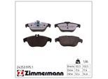 ZIMMERMANN Bremsbelagsatz, Scheibenbremse rd:z 242539751 Hinterachse für Mercedes (BBDC)