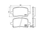 MAGNETI MARELLI Bremsbelagsatz, Scheibenbremse 363700410015 für Opel CHEVROLET PONTIAC