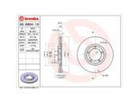 MAGNETI MARELLI Bremsscheibe 360406026800 253mm 20mm für HYUNDAI