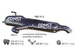 ERNST Endschalldämpfer 155113 für VAG