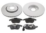 MAPCO Bremsensatz, Scheibenbremse 47934hps Vorderachse belüftet 288mm 25mm für VAG Skoda VW SEAT