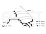 ERNST Endschalldämpfer 642118 für SEAT