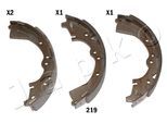JAPKO Bremsbackensatz 55219 Hinterachse für TOYOTA
