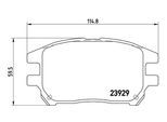 MAGNETI MARELLI Bremsbelagsatz, Scheibenbremse 363700456050 für LEXUS TOYOTA