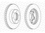 FERODO Bremsscheibe ddf991 285mm 28mm für BRILLIANCE TOYOTA