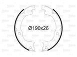 VALEO Bremsbackensatz, Feststellbremse 564163 Hinterachse für Opel CHEVROLET