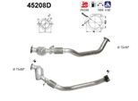 AS Katalysator 45208d für BMW