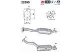 AS Katalysator 22099 für HONDA