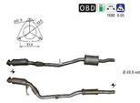VEGAZ Katalysator ak319 links für Audi