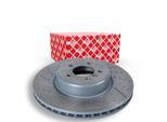 FEBI BILSTEIN Bremsscheibe 105720 Vorderachse Gelocht 370mm für BMW