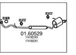 MTS Endschalldämpfer 0160529 für DAIHATSU