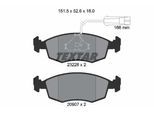 TEXTAR Bremsbelagsatz, Scheibenbremse 2322702 für Fiat