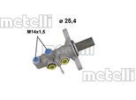 METELLI Hauptbremszylinder 051274 für Ford