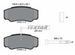TEXTAR Bremsbelagsatz, Scheibenbremse 2392103 für NISSAN RENAULT TRUCKS
