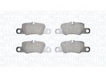 MAGNETI MARELLI Bremsbelagsatz, Scheibenbremse 363916061387 für Porsche