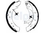 DELPHI Bremsbackensatz, Feststellbremse ls1713 für Fiat Citroën TOYOTA