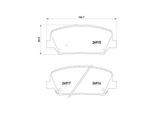 MAGNETI MARELLI Bremsbelagsatz, Scheibenbremse 363700430065 für HYUNDAI KIA