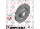 ZIMMERMANN Bremsscheibe 250138720 Vorderachse belüftet 380mm 34mm für Ford