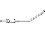 BOSAL Mittelschalldämpfer 281235 für TOYOTA