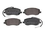 MEYLE Bremsbelagsatz, Scheibenbremse 0252026119w Vorderachse für Peugeot Citroën Fiat LANCIA