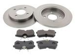MAPCO Bremsensatz, Scheibenbremse 47656 Hinterachse voll 253mm 10mm für Ford