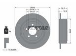 TEXTAR Bremsscheibe PRO 92202703 316mm 12mm für DODGE JEEP