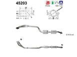 AS Katalysator 45203 für BMW