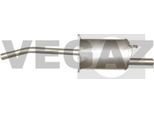VEGAZ Endschalldämpfer rs502 hinten für DACIA