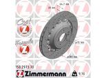 ZIMMERMANN Bremsscheibe 150297370 Hinterachse links 380mm 28mm für BMW