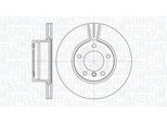 MAGNETI MARELLI Bremsscheibe 361302040662 296mm 22mm für BMW