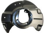 METZGER Spritzblech, Bremsscheibe 6115127 Vorderachse links für BMW