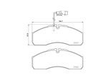 MAGNETI MARELLI Bremsbelagsatz, Scheibenbremse 363700456123 für NISSAN RENAULT TRUCKS