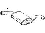BOSAL Mittelschalldämpfer 233693 für VW