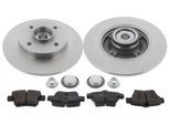 MAPCO Bremsensatz, Scheibenbremse 47329 Hinterachse voll 249mm 9mm für Citroën Peugeot